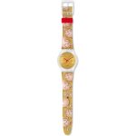 Orologio Uomo Donna Swatch Special Edition Collezione Be Lucky Oro SUJK119