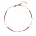 Cavigliera Donna Alisia Collezione Kassy AL3276-Oro-Rosa