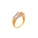 Anello Donna Valentina Ferragni Studio Collezione Mia Lilac DVF-RI-12