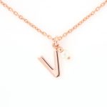 Collana Donna Rue Des Mille Collezione Scrivi Il Tuo Nome Alphabet GRLETPEV
