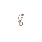 Mono Orecchino Donna Rue Des Mille Collezione Scrivi Il Tuo Nome Alphabet ORLETPED1D