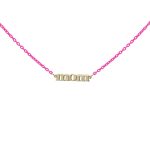 Collana Donna Rue Des Mille Collezione Golden Mate 18KGRV1N3LMOM