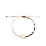 Bracciale Cavigliera Donna Valentina Ferragni Studio Collezione Lola Pink & Brown DVF-CAV-10
